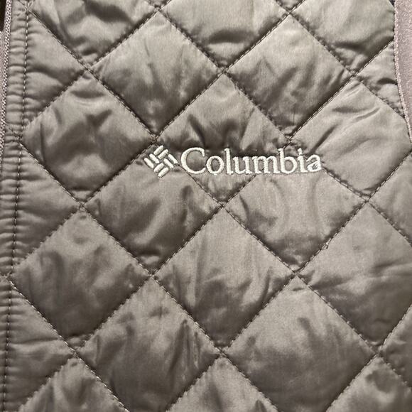 Womens COLUMBIA Brown Omni Heat Dualistic Insulated Vest Sz XS - Picture 3 of 14